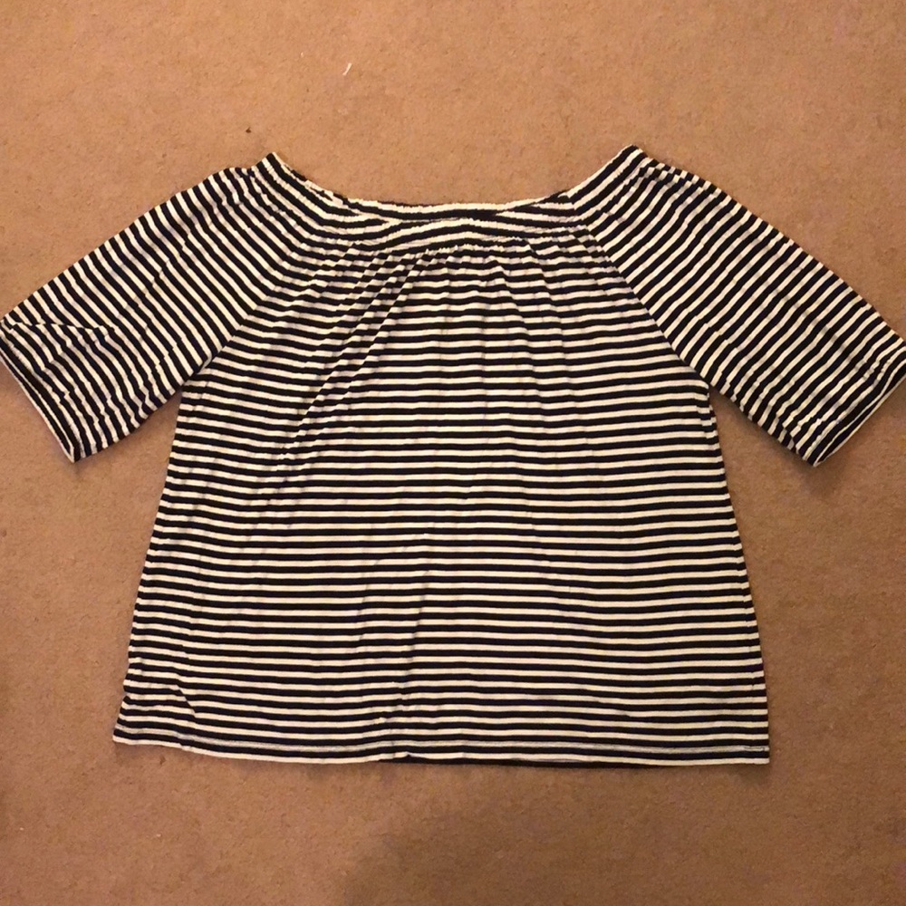 Talbots off the shoulder top